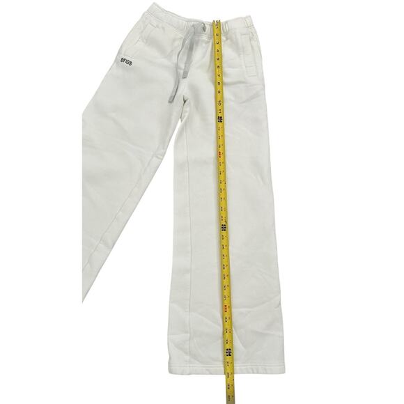 Figs Logo Off Shift Wide Leg Sweatpants Women's Sz XS Off White - Picture 6 of 10
